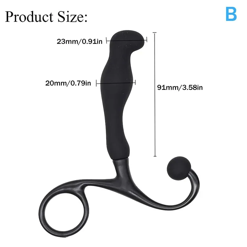Silicone Anal Plugs Trainer Prostate Massage Butt Plugs Anal Sex Toys G-spot Clitoral Stimulation Anal Trainer Adult Products