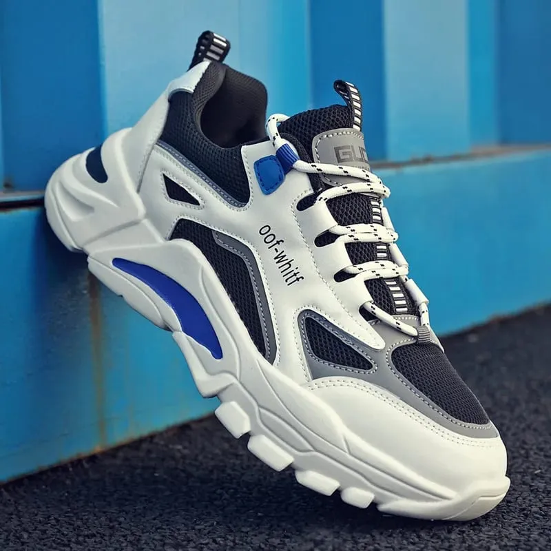 Spring 2026 Men's Trendy Breathable Mesh Sneakers Casual Running Dad Shoes Versatile Ins Style - New Arrival — image 7