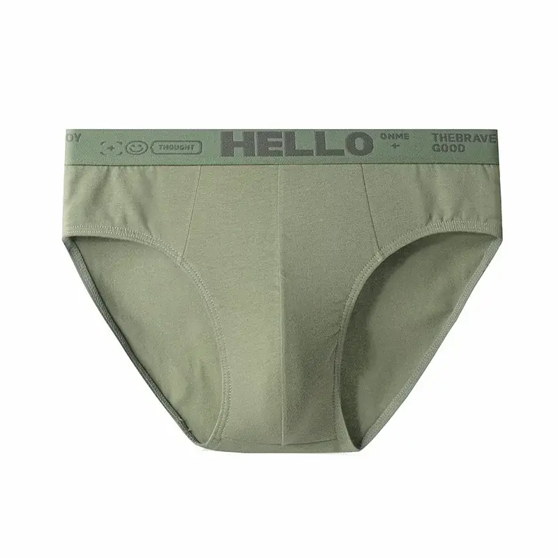5Pairs/Men's Underwear Pure Cotton Men's Triangle Shorts Sexy Boxer Breathable Men's High Stretch 3D Underwear Men Plus L-5XL — image 12