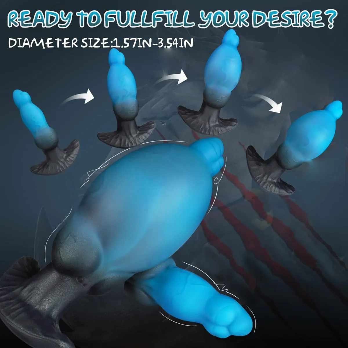Realistic Dildo Magnetic Suction Expansion Anal Plug Wearable Dildo For Men And Women Plug Butt Vaginal Dilator Adult Sex Toy 18