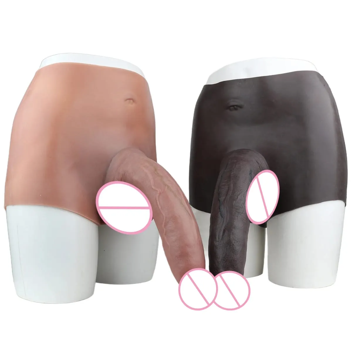 Elastic Silicone Harness Panties Hyper-Realistic Hollow Dildo Cover Wearable Male Sheath Long-Lasting Intimate Adult Couple — image 6