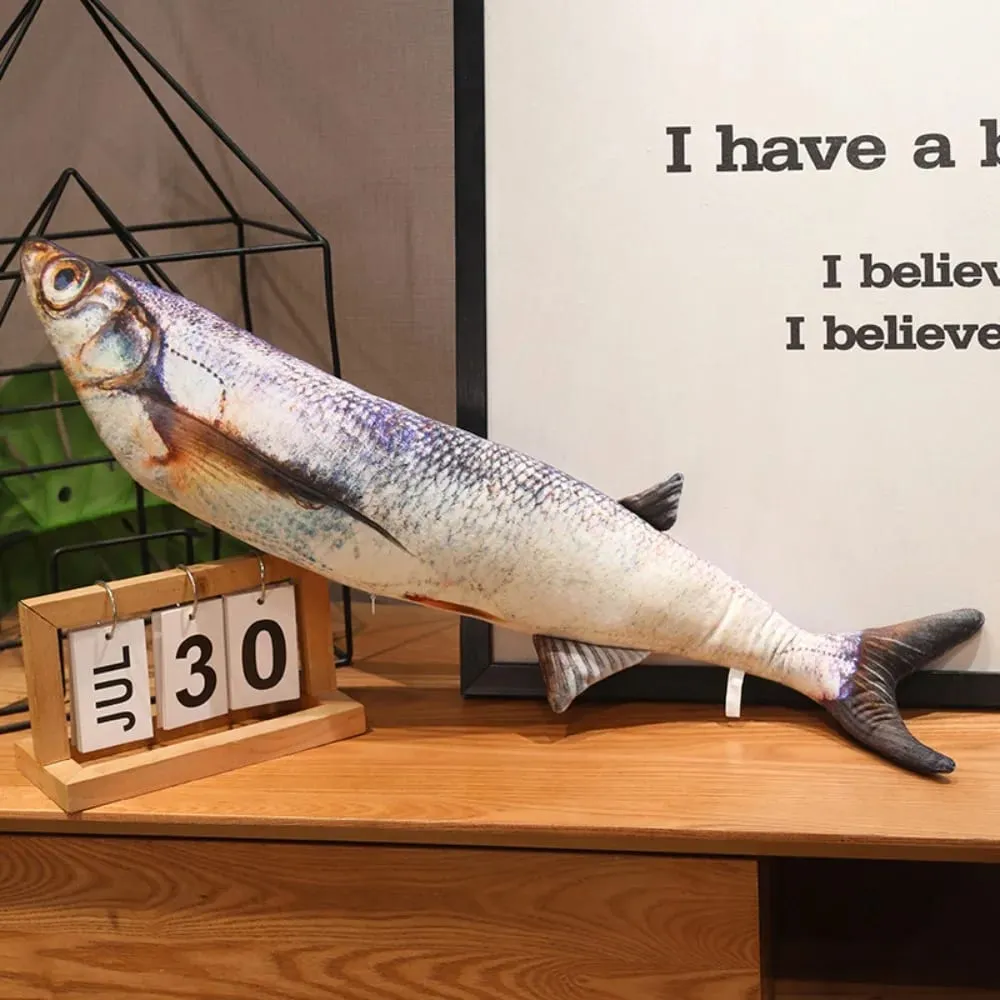 Perch Simulation Fish Plush Pillow Grouper Stuffed Cartoon Fish Plush Toy Soft Lovely Fish Anime Pillow Dolls Living Room