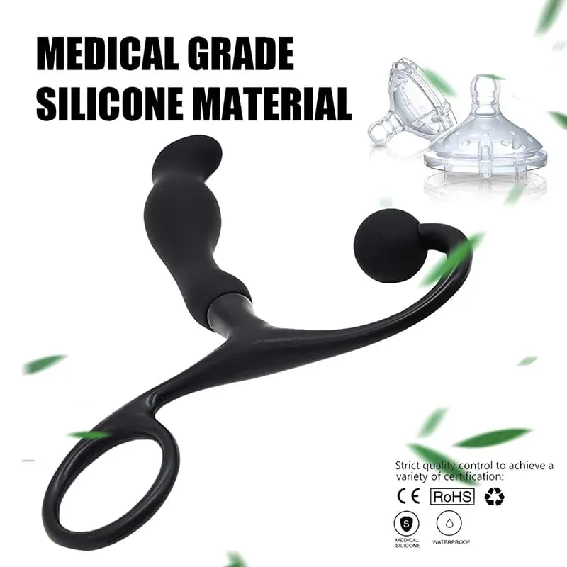 Silicone Anal Plugs Trainer Prostate Massage Butt Plugs Anal Sex Toys G-spot Clitoral Stimulation Anal Trainer Adult Products