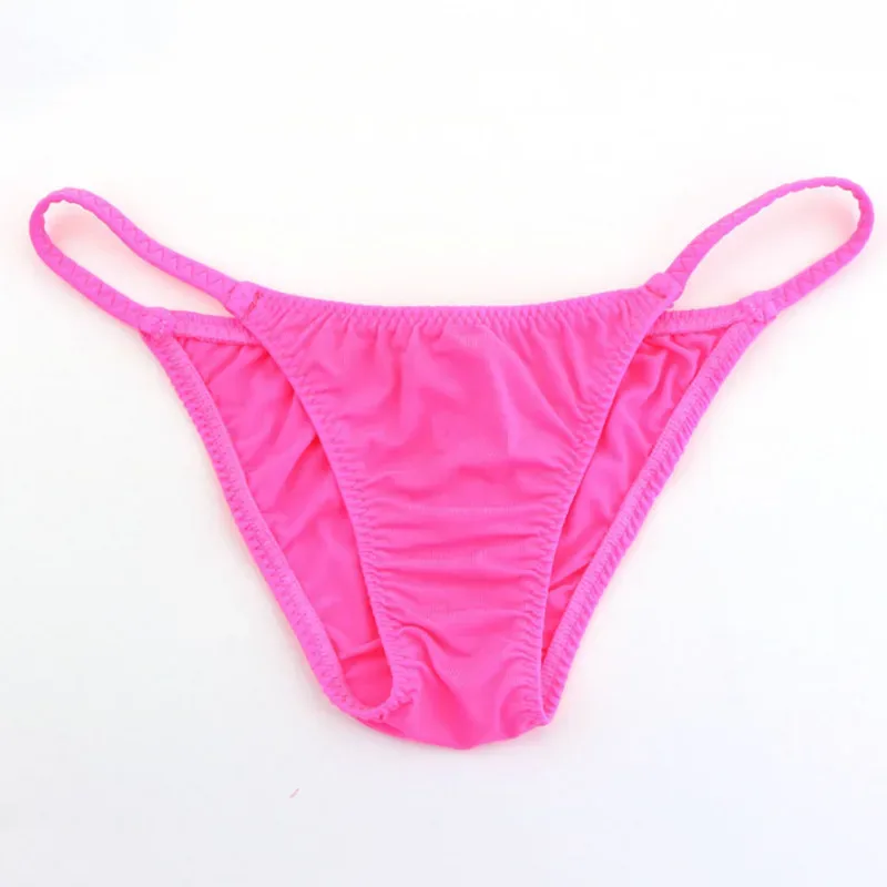Sexy Men Large Triangle Briefs High Stretch Breathable Skin Friendly Male Underpants — image 3