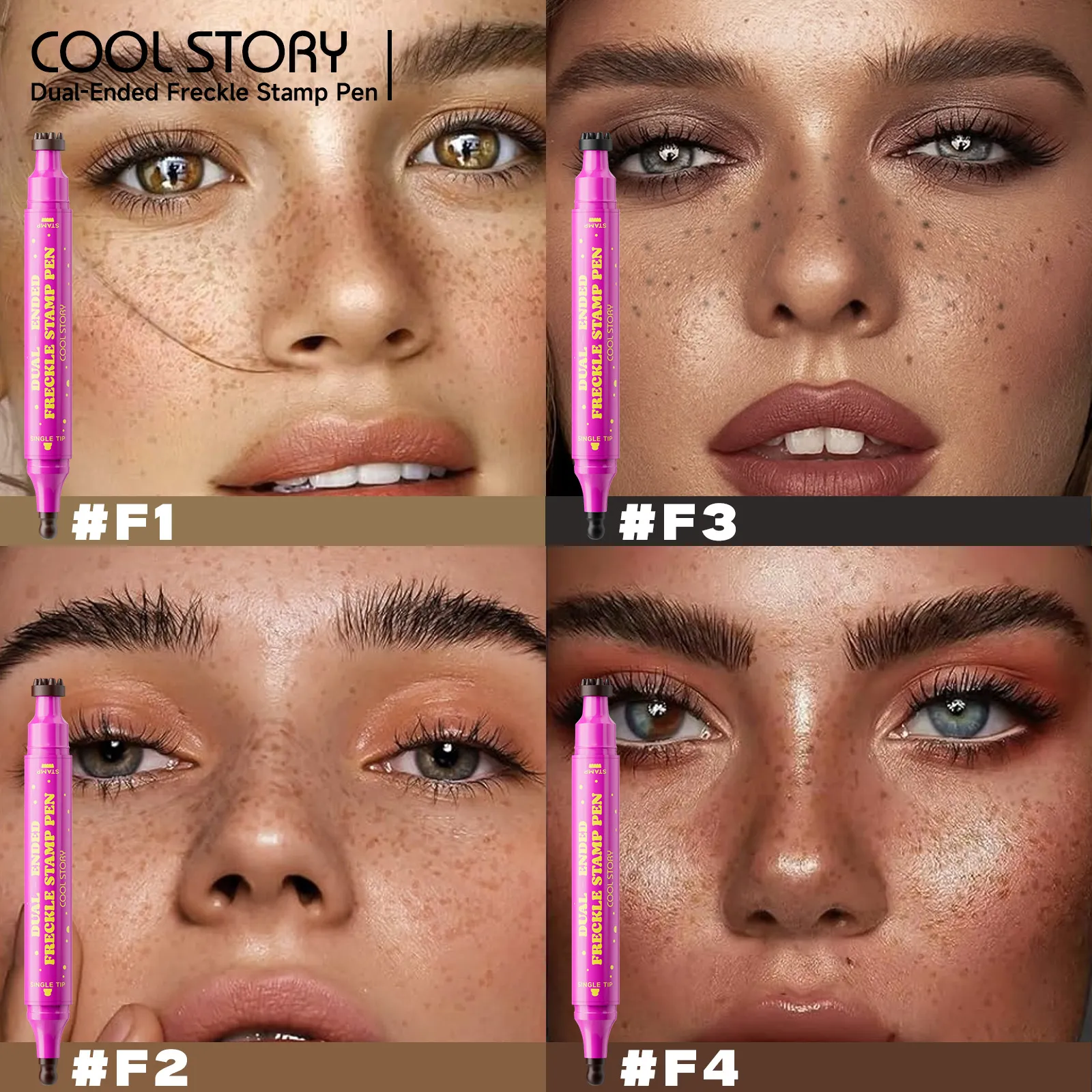 Double Eyeliner Freckles Pen All-in-One Natural Waterproof Lasting Seal Spot Pen Natural Simulation — image 4