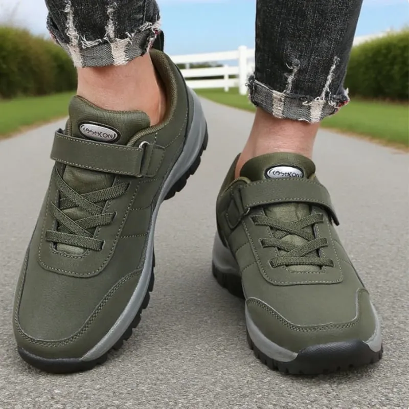 Fashion Hot Sale 2025 Men's Outdoor Hiking Shoes Non Slip Durable Breathable Comfort Walking Sneakers Designer Sapato Masculino — image 4