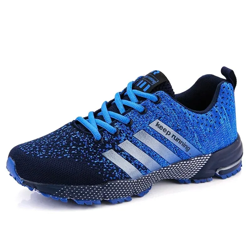 New Men's Sneakers Mesh Surface Spring Summer Breathable Casual Sports Shoes Flat Vulcanized Couple Running Big Size