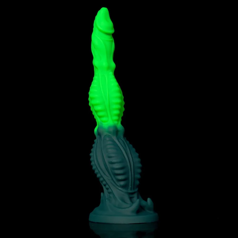 Oieffur Huge Alien Tentacle Butt Plug Fantasy Anal Dildo Rear Stimulator Adult Sex Toy Waterproof Silicone Strong suction cup — image 1