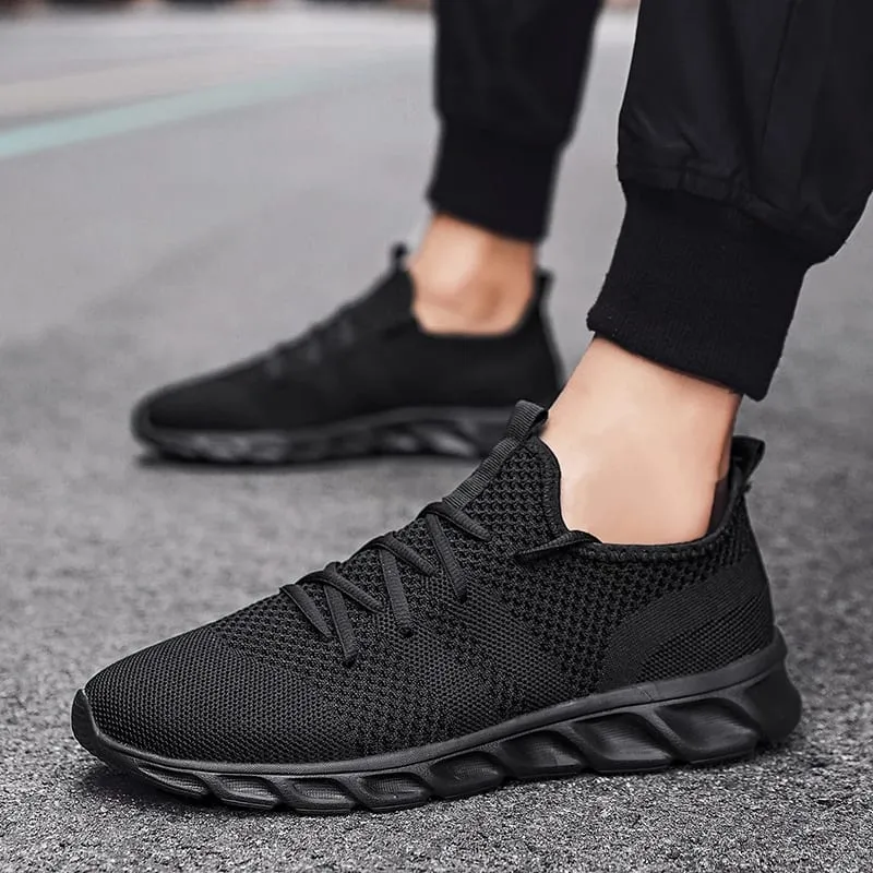 Men's Casual Sneakers Breathable Summer Running Shoes Lightweight Soft Sport Shoe Outdoor Fashion Tennis Shoes for Men Women — image 7