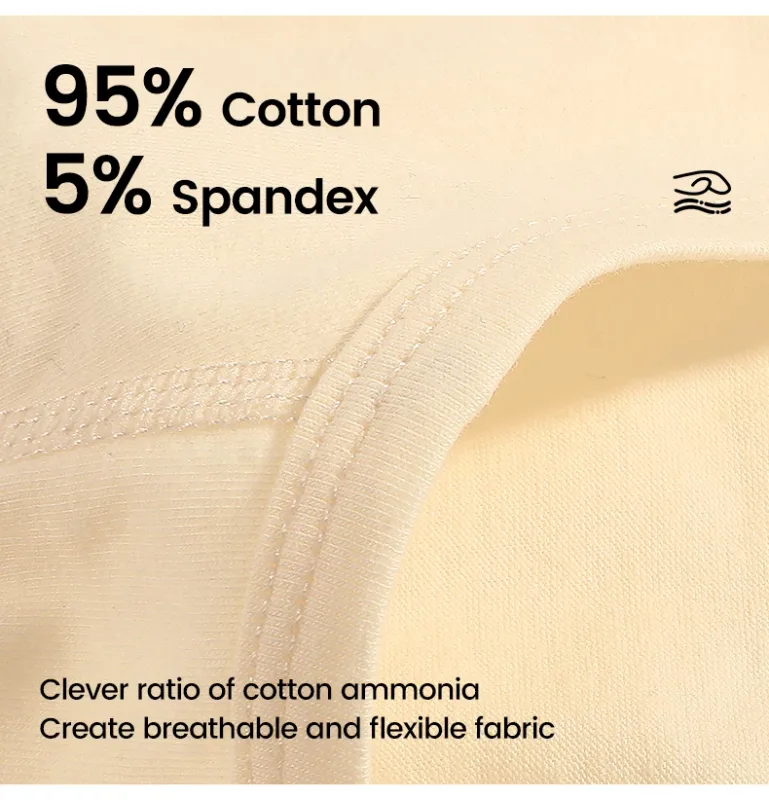 Men's pure cotton breathable and comfortable triangular underpants, mid-waist, skin-friendly and soft, teenagers' underpants 3256810188437944 — image 12