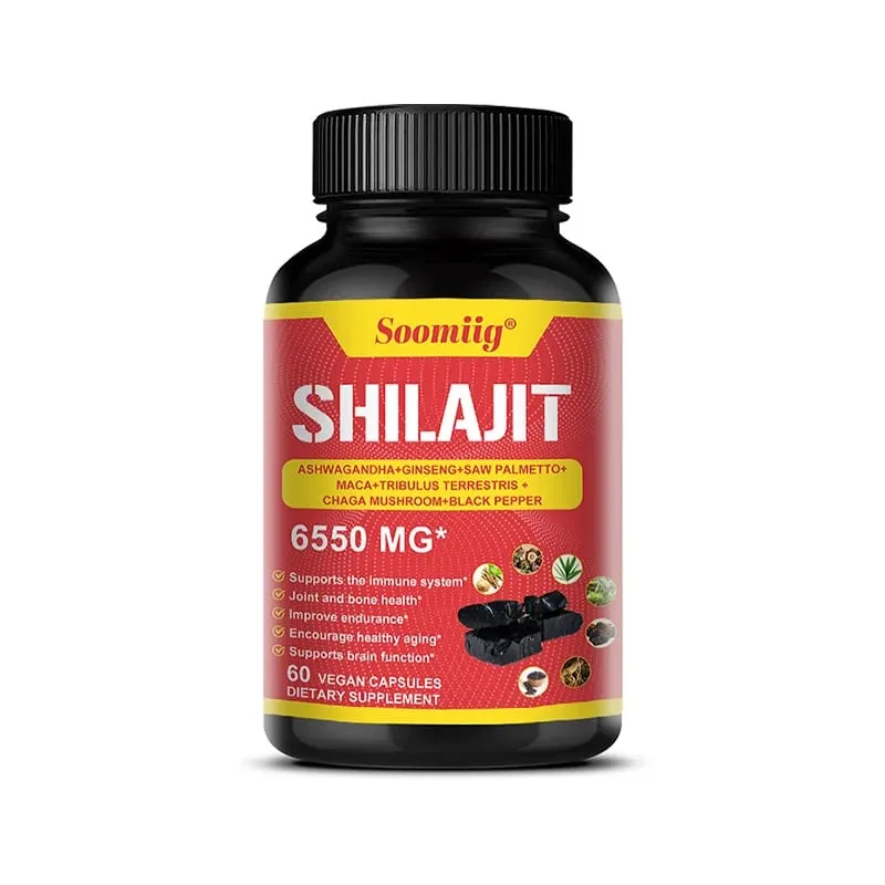 Original Shilajit Supplement - Supports for Muscle Strength & Immunity Enhance Men Performance Endurance for Adult
