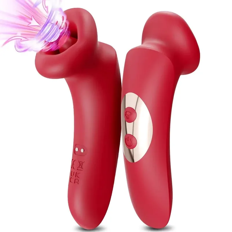Powerful Sucking Vibrator Licking Clitoris Clit Sucker for Women Female Vacuum Suction Nipple Sucking Stimulator Adult Sex Toys