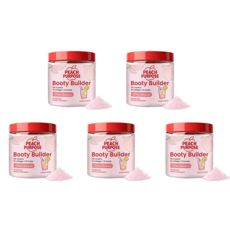 Peach Purpose Collagen Powder Skin Elasticity & Workout Recovery Support for Active Fitness and Strength Routines 30 Servings — image 11