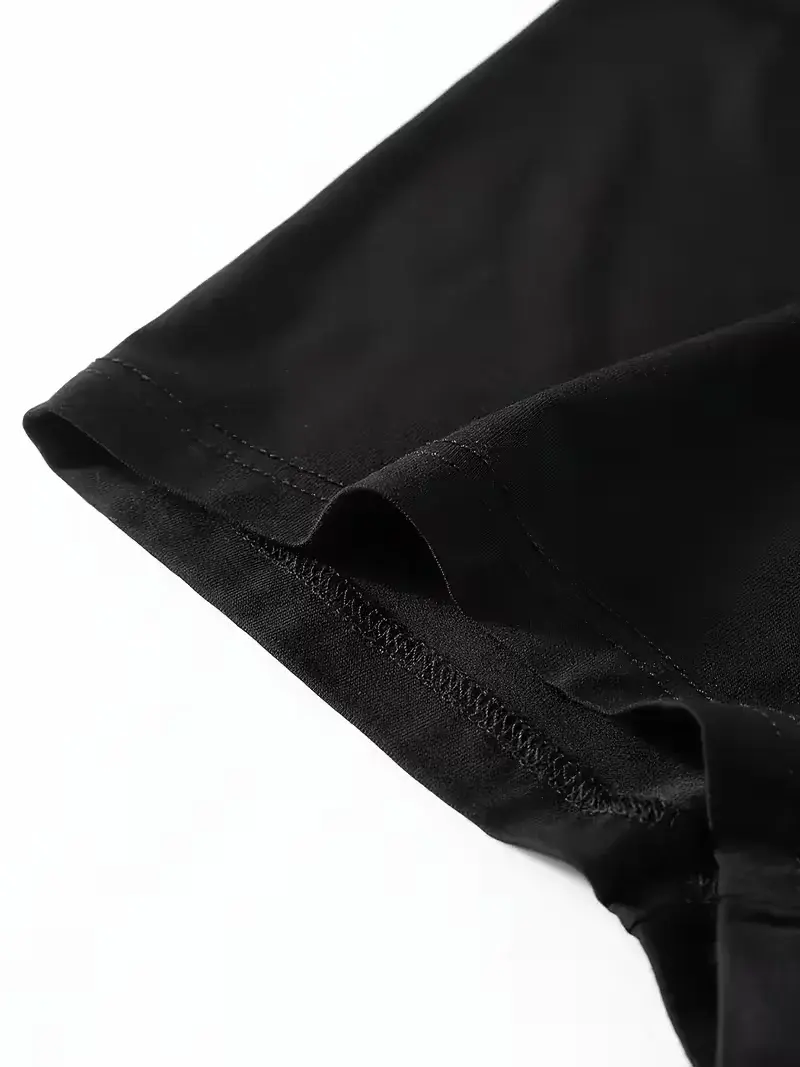 2st svarta boxershorts i bambufiber för män Tunna Snabbtorkande Mjuka och bekväma Underkläder för män Dagliga Casual Boxershorts — image 5