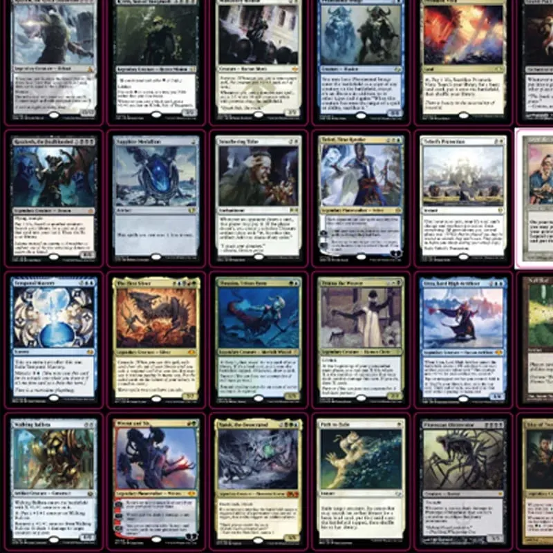 54 Pcs Black Core Cards P9 Dual Land Fetch Land Shock Lands Cards — image 4