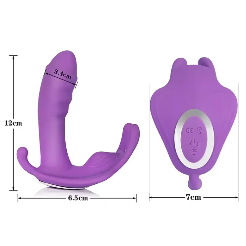 Wearable Egg Vibrator for Women G-Spot Vagina Massager Panties Anal Butt Plug Vibrating Stimulator Sex Toy for Couples 18+ — image 6