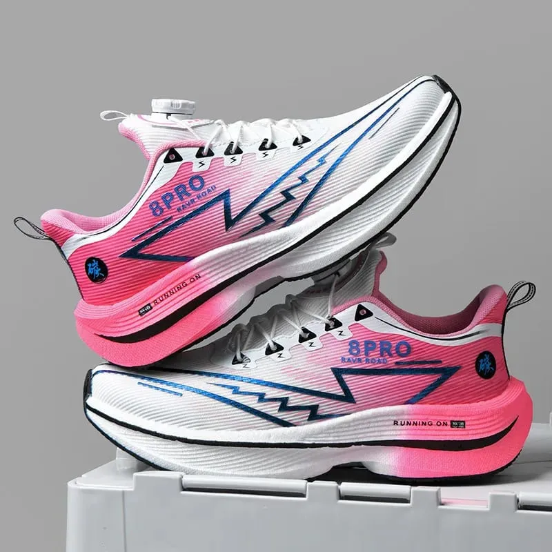 Athletic Running Shoes Men Professional Carbon Board Marathon Sports Breathable Lightweight Women Comfortable Casual Sneakers — image 2