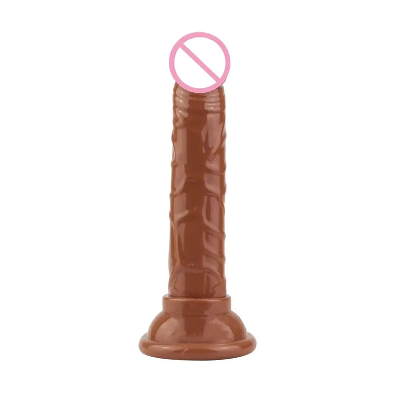 Realistic Dildo Strong Suction Cup Soft Crystal Jelly Dildo Penis Sex Toys for Woman Fake Dick Big Penis Anal Butt Plug Sex Shop — image 10