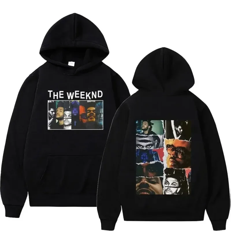 Retro The Weeknd Graphic Hoodie After Hours Til Dawn Oversized Sweatshirt Men's Women's Hip Hop Rock Hoodies Harajuku Streetwear — image 13