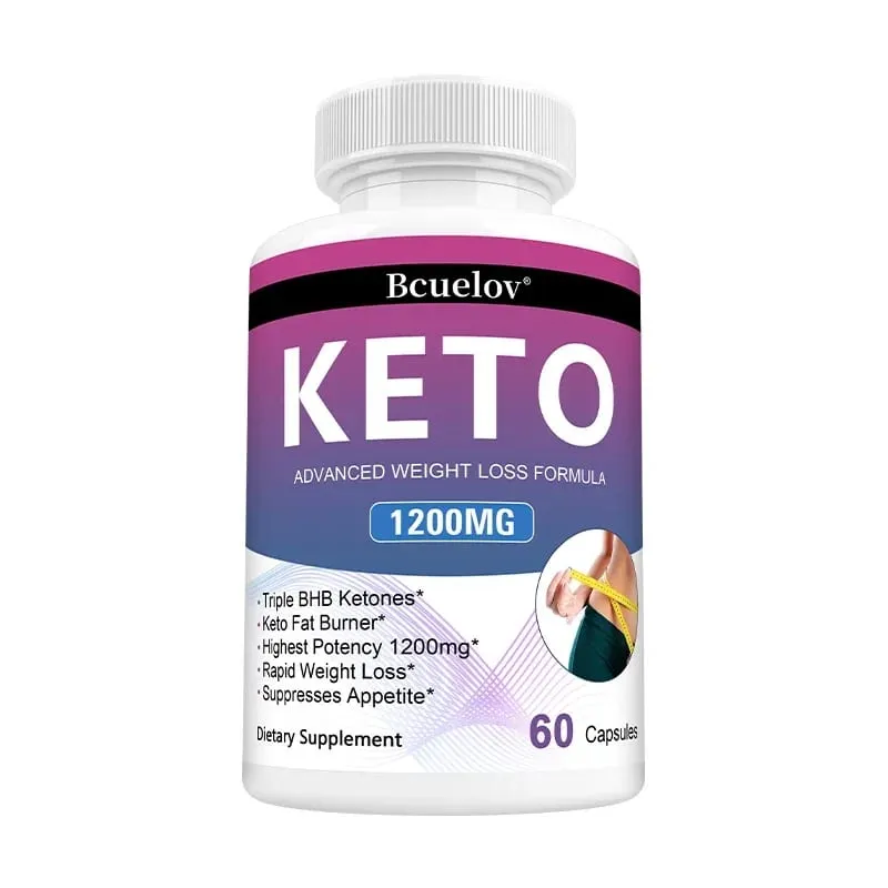 Capsule Keto avanzate Gestione del peso Metabolismo Aumento del controllo dell'appetito Supporto energetico Integratore per la salute dell'apparato digerente — image 9
