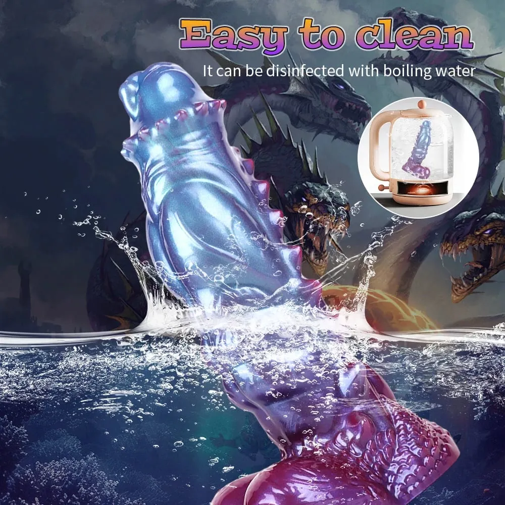Anal Plug Dildo Pearl Blue Fantasy Muscle Alien Shape Anal Plug Dildo G-Spot Stimulation Masturbator SM Anal Expansion Sex Toys — image 3