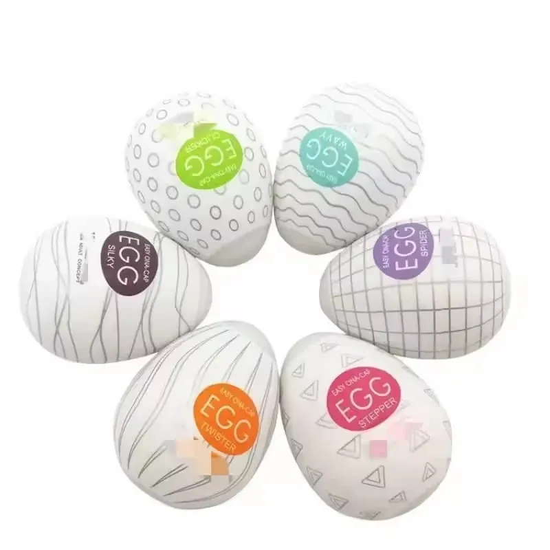 Male Masturbation Sex Toy Pocket Pussy Cups Portable Egg Cup Silicone Penis Blowjob Glans Stimulation Masturbate Airplanes Toy