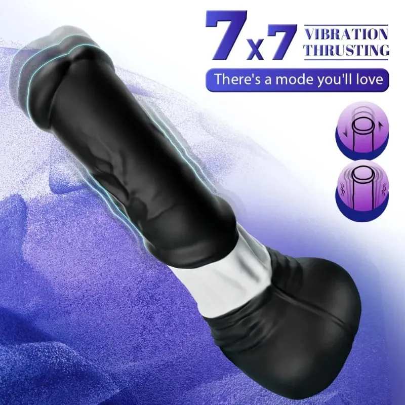 New Thrusting Horse G-spot Dildo Vibrator 11.8" Monster Big Dildo Vibrations App Remote Control Suction Cup Adult Sex Toy — image 3