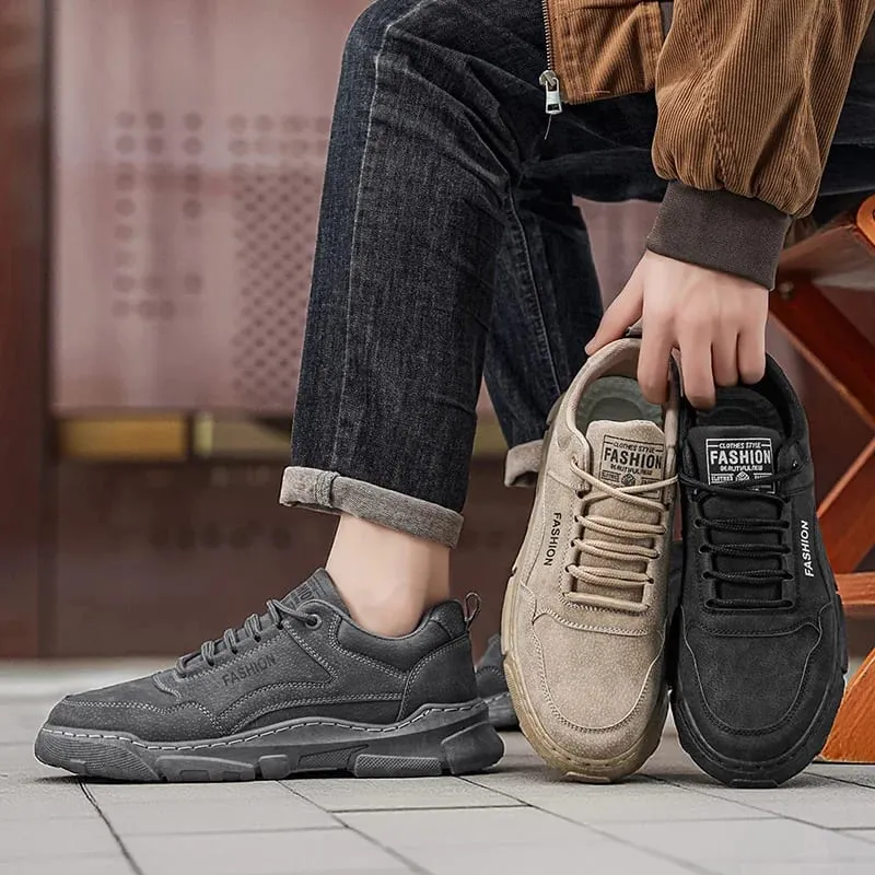 Spring Autumn Men Casual Sneakers New Fashionable Versatile Shoes Casual Comfortable Running Height Increasing Men's Shoes — image 2