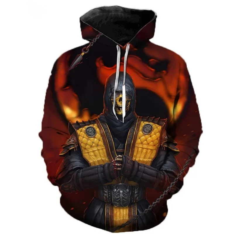 Mortal Kombat Game 3D Print Hoodie Men Women Streetwear Fashion Hoodies Oversized Pullovers Hooded Sweatshirts Tops Man Clothing — image 15