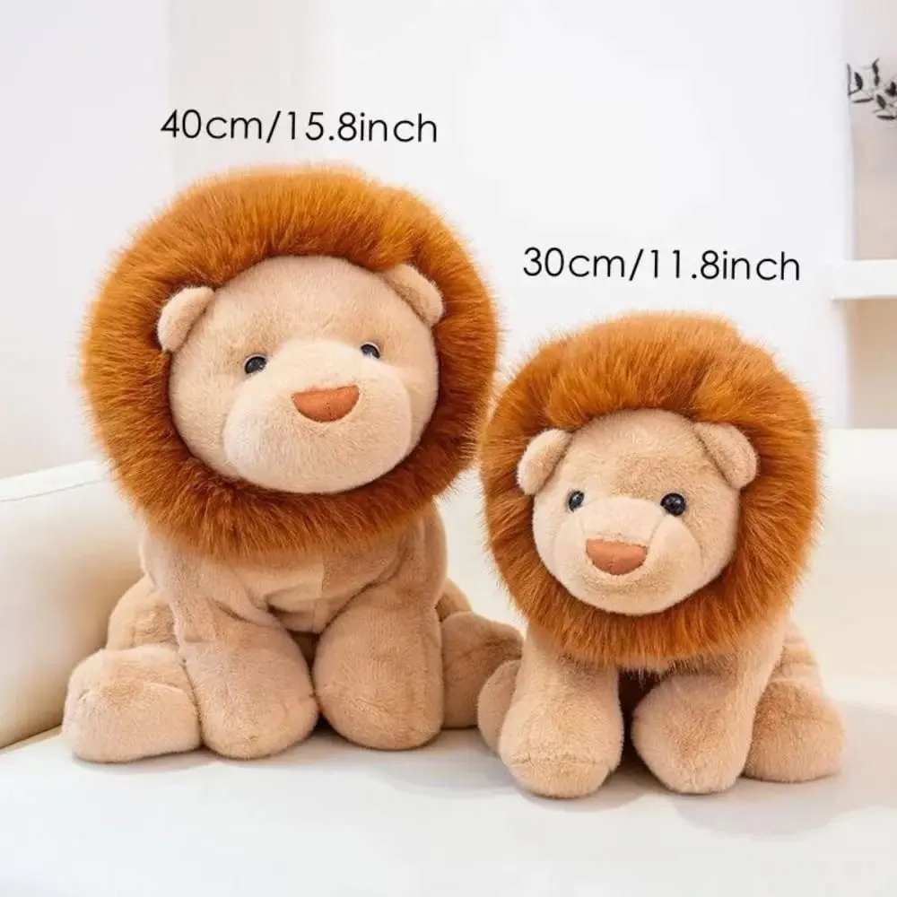 New Design Soft Lion Animal Pillow Emotional Support Cute 15.8inch Pillow — image 6