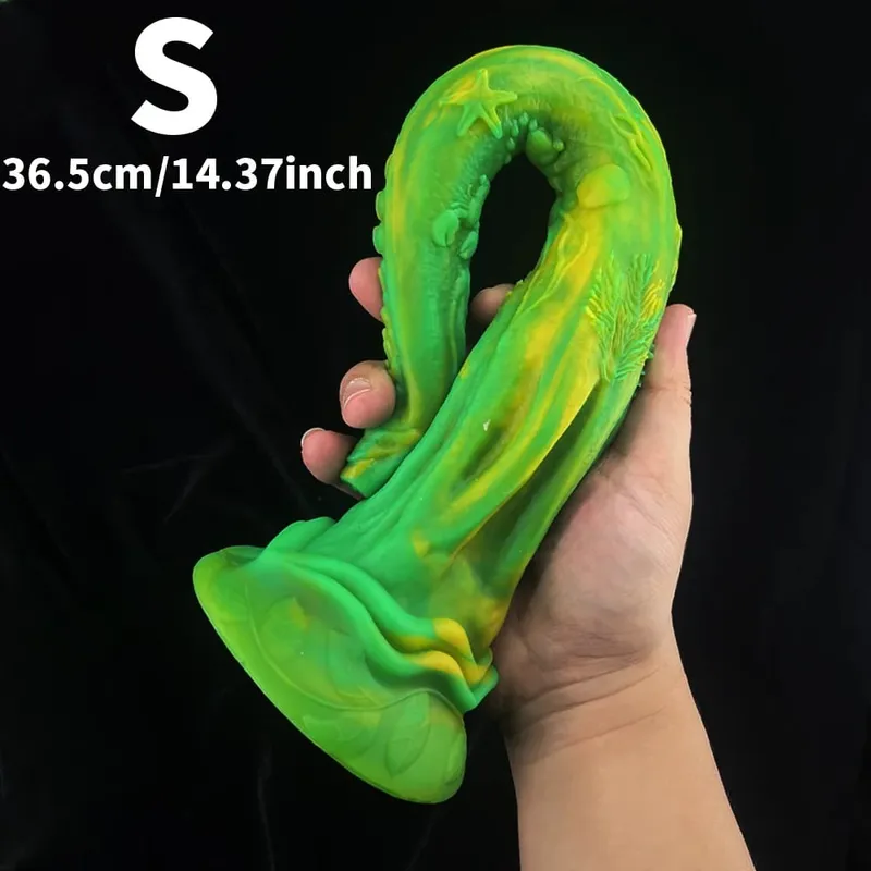 50cm Anal Sex Toys Tentacle Dildo Monster Long Anal Dildos Fantasy Anal Toys Huge Butt Plug Sex Toys for Men Women Adults Games