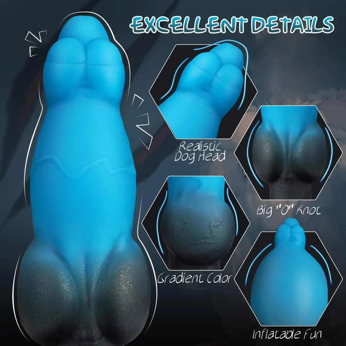 Realistic Dildo Magnetic Suction Expansion Anal Plug Wearable Dildo For Men And Women Plug Butt Vaginal Dilator Adult Sex Toy 18