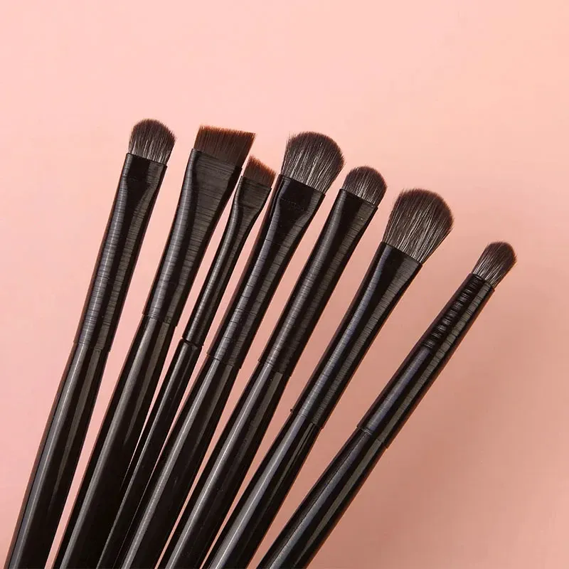 Eye Soft Bristle Eyeshadow Brushes 9-piece Set Eye Makeup Smudge Undercover Eyeliner Blade Eye Detail Small Makeup Brushes — image 5