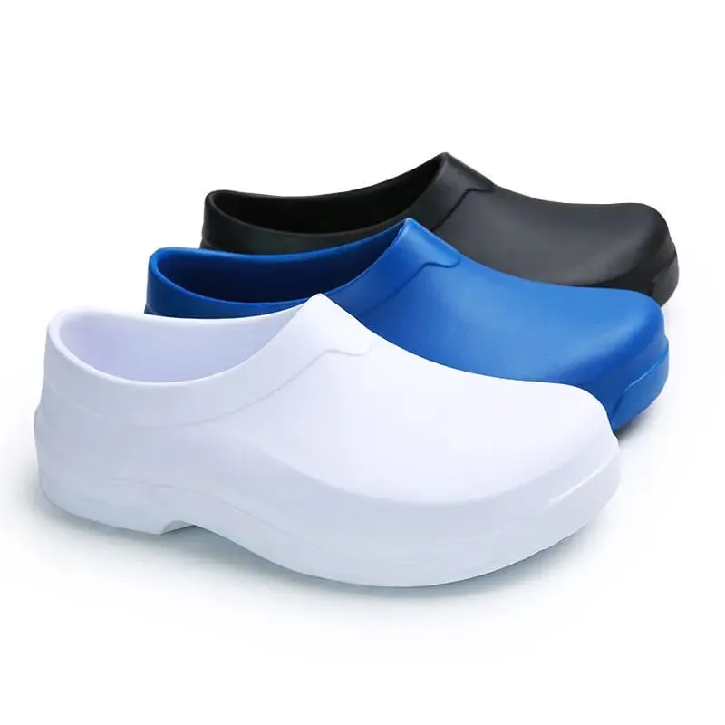 Surgical Shoes Non-Slip Clogs Operating Room Slippers Perforated Shoes Unisex Laboratory Protective Non-Slip Slippers Nurse Shoes — image 2