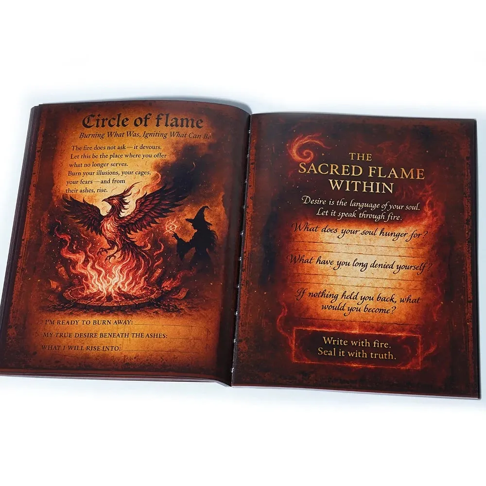 The Sacred Labyrinth a Witch's Self-Discovery Codex Explore 74 Pages of Mystieal Self-Diseovery Shadow Work Grimoire Growth Work — image 5