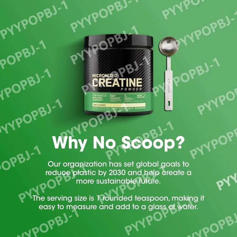 Micronized Creatine Monohydrate Powder Unflavored 60 Servings 300 Grams Packaging May Vary — image 6