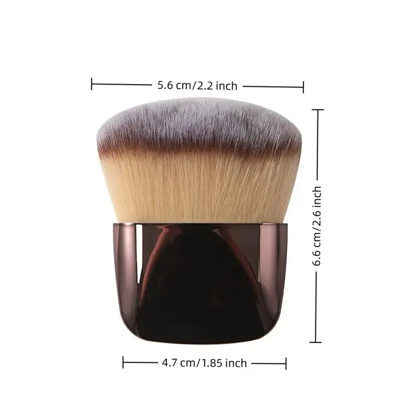 【1Pc Makeup Foundation Brush Blush Loose Powder Brush Kabuki Brush Multi-Function Cosmetics Make Up Brushes Beauty Supplies】