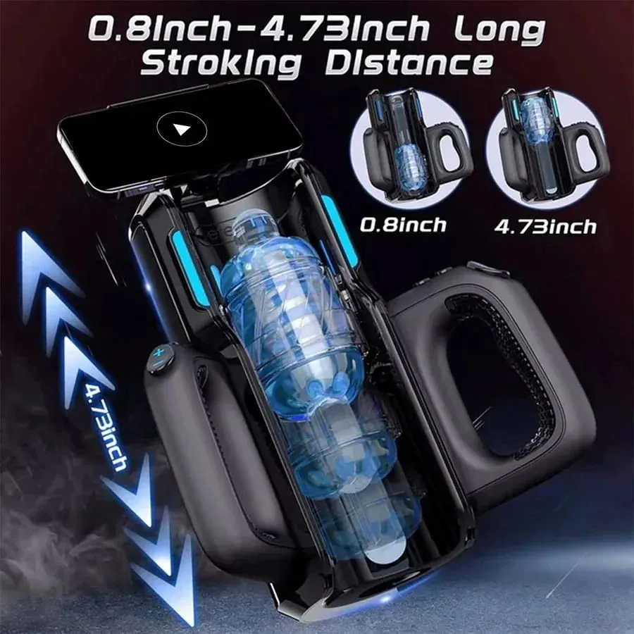 Leten THRUSTING-PRO Thrusting High Speed Male Masturbator Machine Automatic Telescopic Vagina Masturbation Cup Sex Toy For Men — image 2