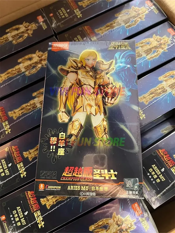 In Stock BLOKEES Saint Seiya CLASSIC CLASS Gold Saint Virgo Shaka Pisces Aphrodite Andromeda Cygnus EX Gold Assembled Model Toys — image 29