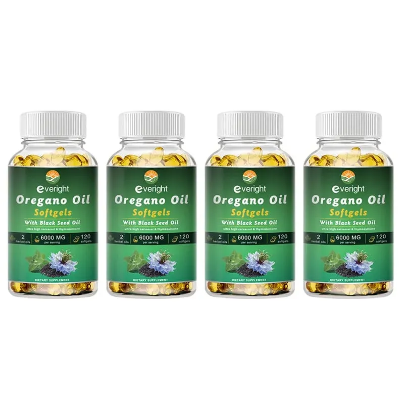 Organic Oregano Oil with Black Seed Oil – Antioxidant Digestive Support Intestinal Flora Balance & Immune System Health — image 10
