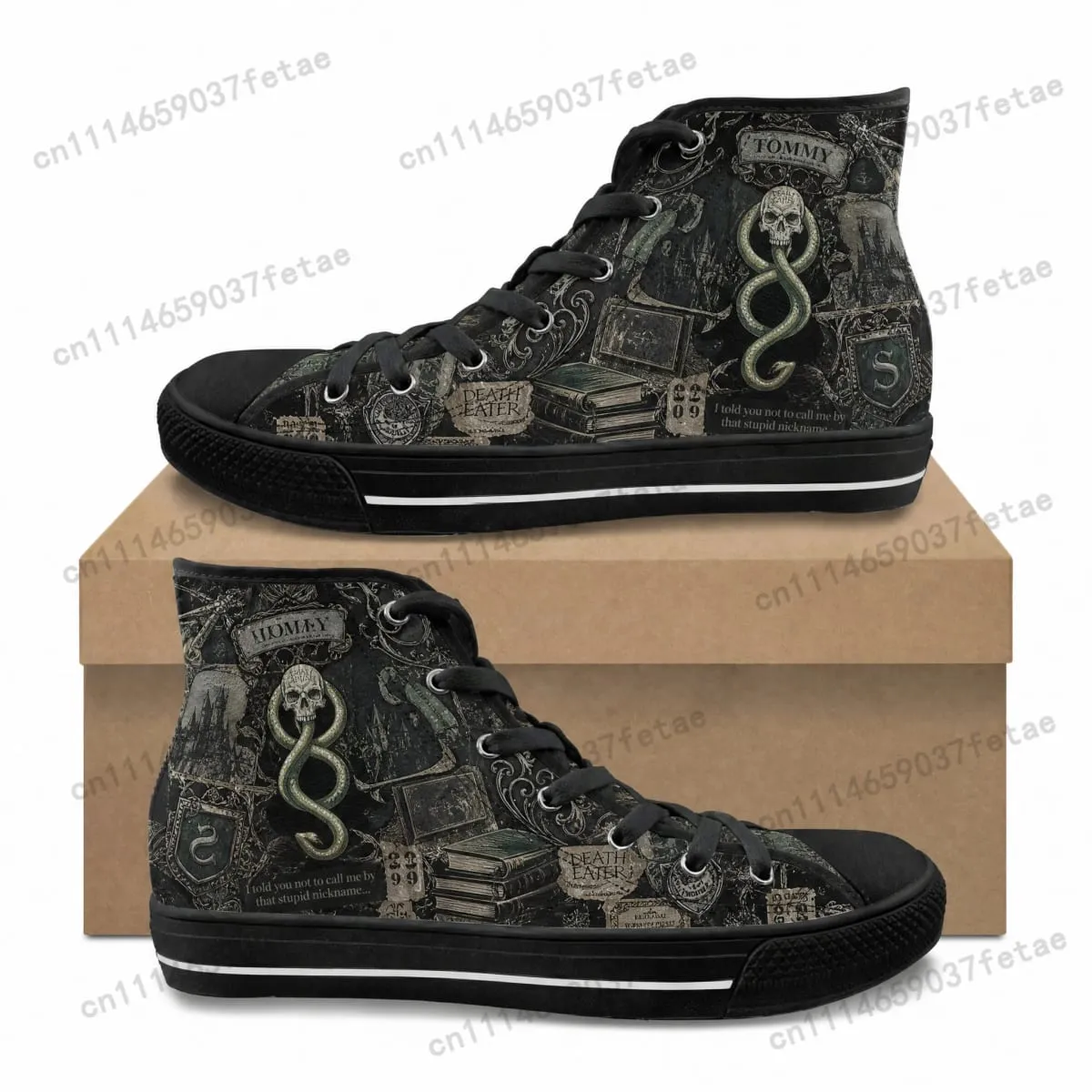 Tom Riddle Low Top High Quality Sneakers Teenager Canvas Sneaker Mens Womens Casual Couple Shoes Customization Shoe — image 7