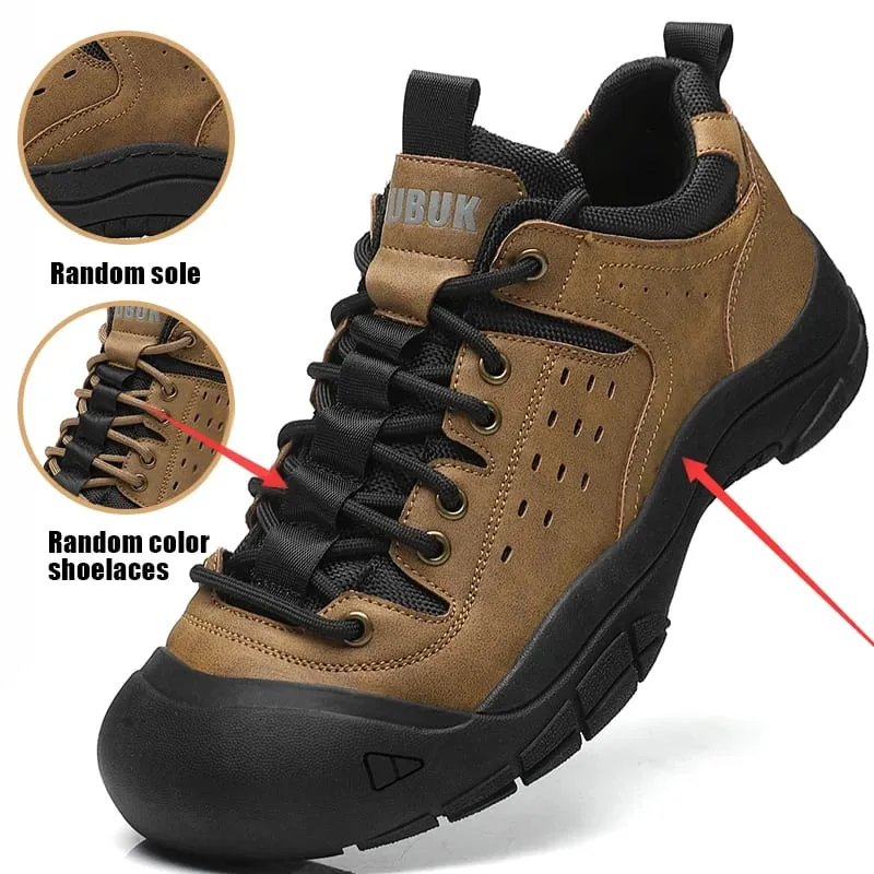 Men's Casual Large-Size Shoes Comfortable Sneakers for All Seasons Lace-Up Men's Shoes Non-Slip and Wear-Resistant Hiking Boots Trekking Boots Breathable Uppers Suitable for Daily Wear Outdoor Travel Mountaineering Hiking Wear-Resistant and — image 3
