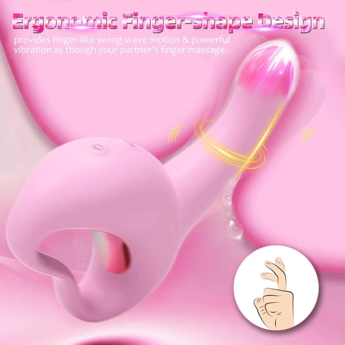 Handheld Strong Shock Anal Vibrator Finger Digging Vibrating Dildo Prostate Massager Man Masturbation Sex Toys G-Spot Sexmachine