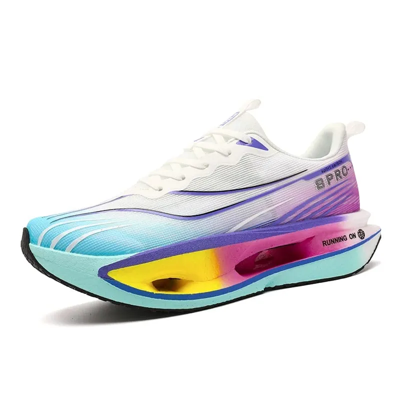 2026 Men Sports Running Shoes Marathon Breathable Light Comfortable Women Athletic Sneakers Carbon Board Trend Athletic Sneakers — image 10