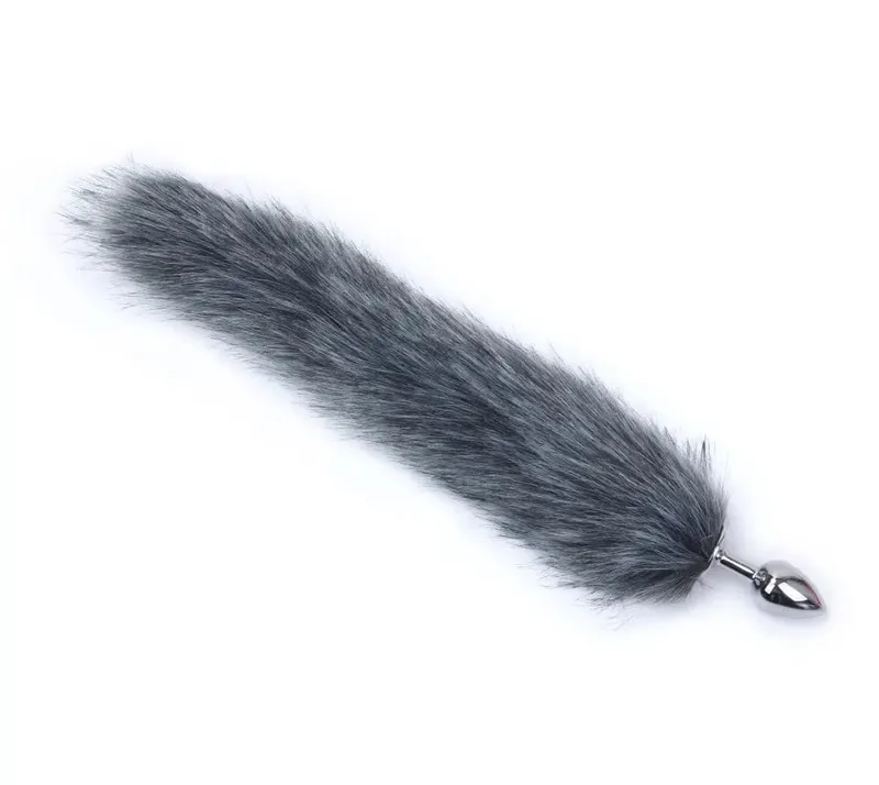 Rabbit Tail Fox Tail Anal Plug Metal Butt Plug Prostate Massager BDSM Cosplay Erotic Sex Toys For Women Couples Adults Sex Game — image 16