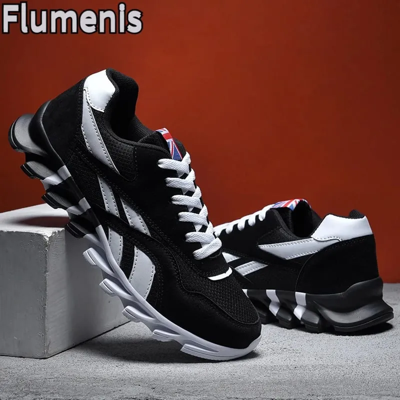 2026 New Men's and Women's Running Shoes Breathable Casual Sneakers Anti-Slip Vibration Comfortable Walking Shoes 38-46 — image 3
