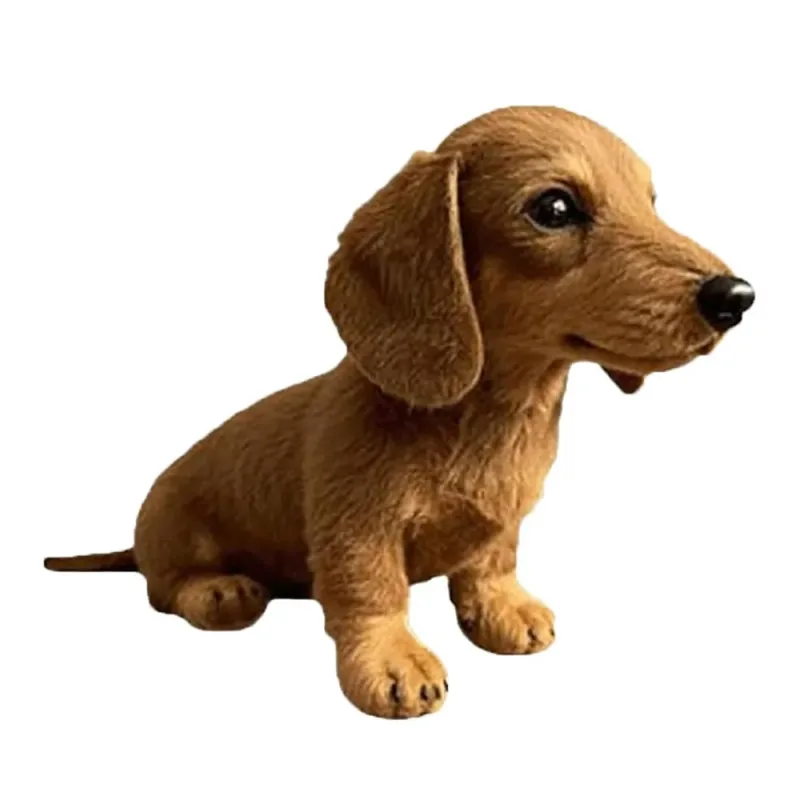 New Design Soft Dog Plush Toy Mimics Natural Movement Simulation Mimic Plush Cute Gift Stuffed Toys for Emotional Support