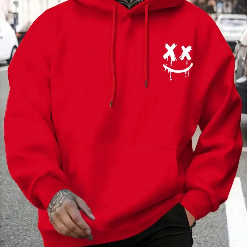 Man Hooded Sweatshirts All Season Daily Casual Sports Hoody Coats Home Outdoor Comfort Pullover Hoodies Fashion Men's Clothes — image 3