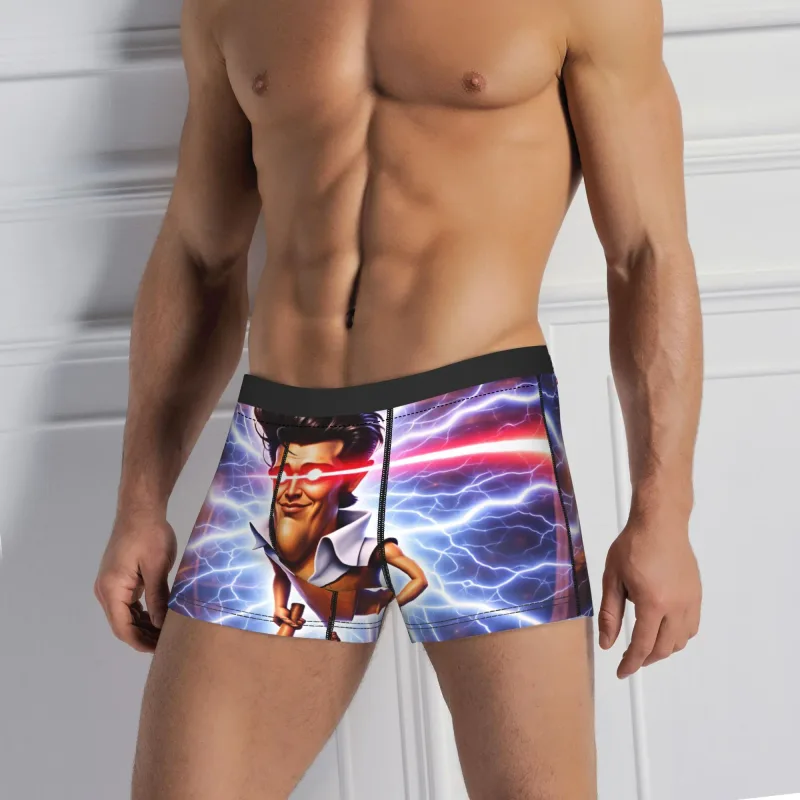 Calzoncillos tipo bóxer Charlie Kirk Meme, ropa interior, pantalones cortos aduaneros de alta calidad, calzoncillos novedosos para hombre, bragas de talla grande 2XL