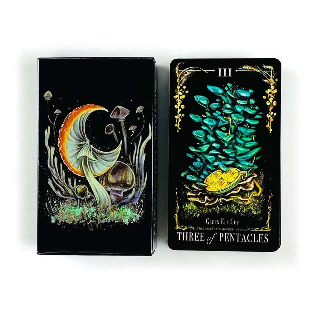 Exquisite Tarot Cards A 78 Deck Oracle English Visions Divination Edition Borad Playing Games Ideal For Divination Meditation — image 1
